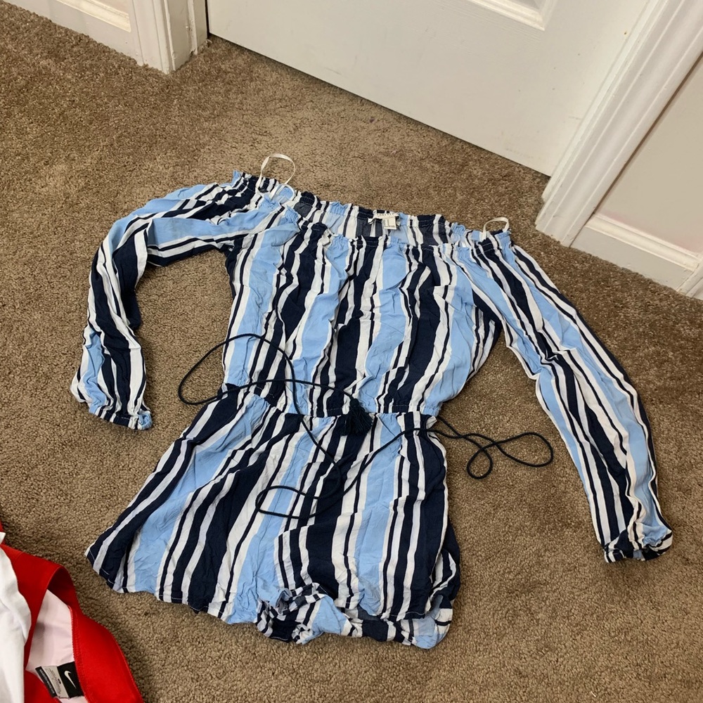 Off the shoulder romper